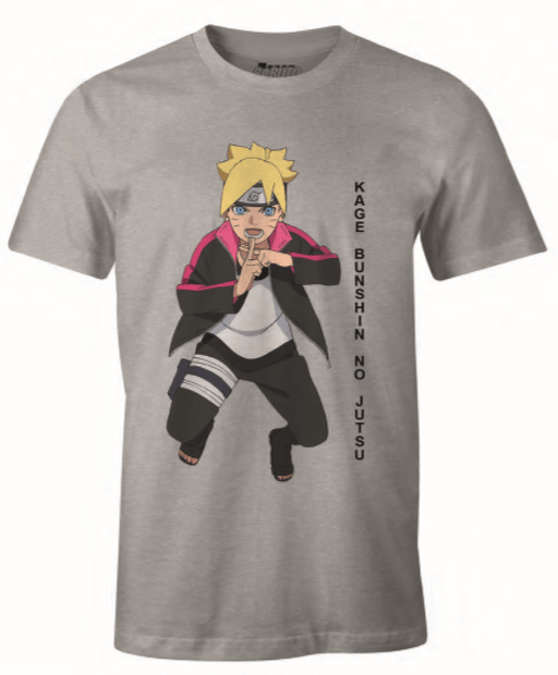 Boruto - Logo Grey T-Shirt - L