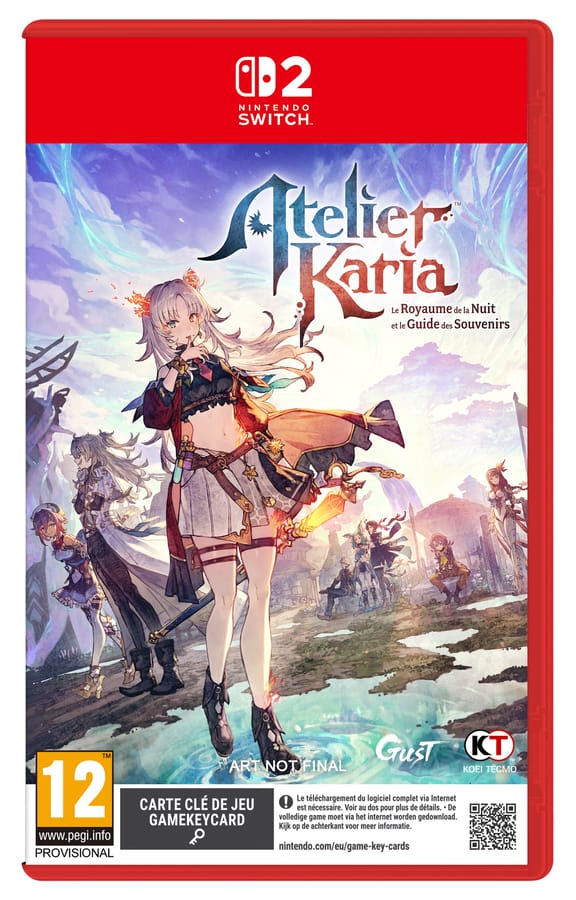 Atelier Karia: The Night Kingdom & the Guide of Memories - Game-key Card - Nintendo Switch 2