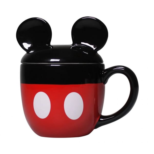 Disney - Mug 3D avec couvercle Mickey Mouse - 425ml