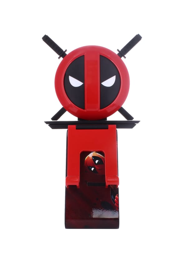 Cable Guys Ikon - Marvel - Deadpool Logo Light Up Telefoon & Controller Oplader/Houder (Geen Batterij)
