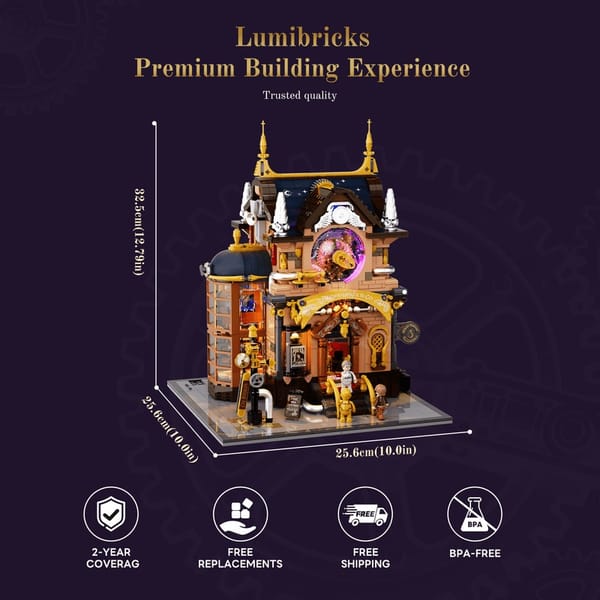 Lumibricks - Steampunk World - Steampunk Memory Magic Shop