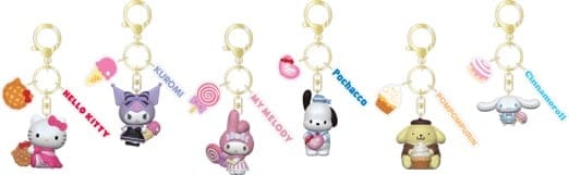 YuMe - Hello Kitty and Friends - Keychain & Strap Tea Time Series (Display 12 units)