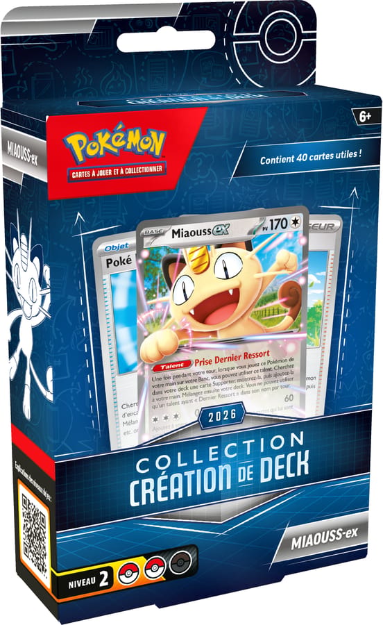 Pokémon JCC : Collection Création de Deck Miaouss-ex - FR