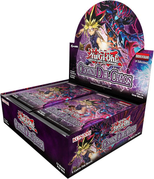 Yu-Gi-Oh! GCC - Box di Confezione di busta Origini del Chaos (24 Buste) - IT