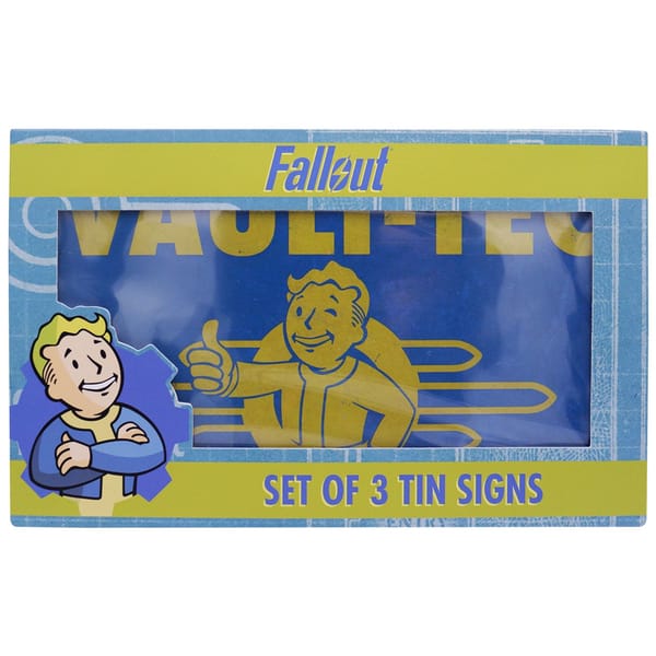 Fallout - Tin Sign Set