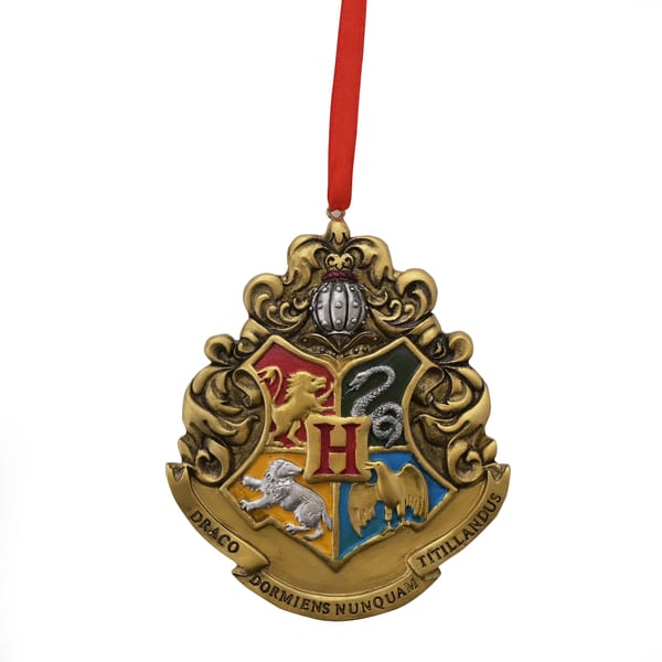 Harry Potter - Resin Hanging Decoration - Hogwarts Crest