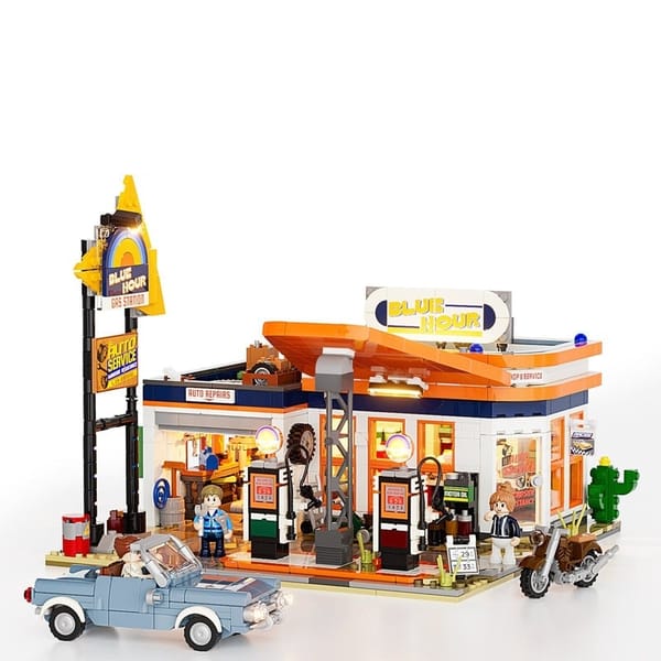 Lumibricks - Road Trip - Tankstation