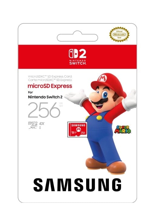 Samsung - microSD Express-Karte für Nintendo Switch 2 - 256 GB