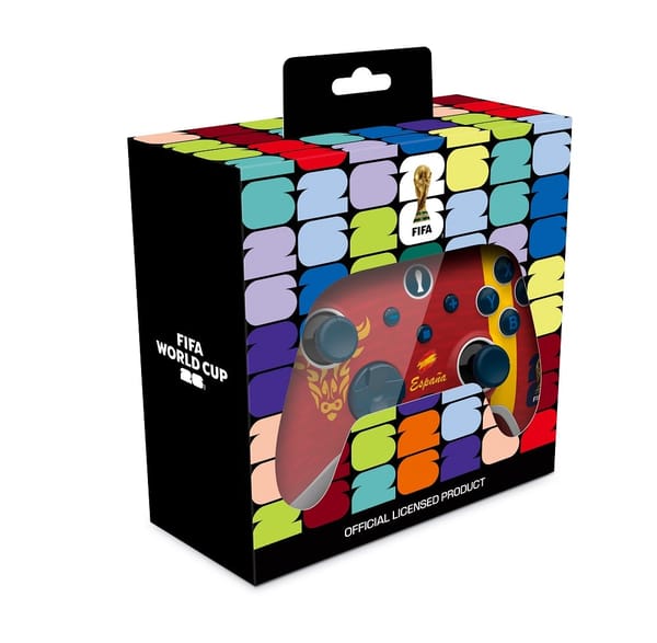 FIFA WorldCup 26 - AURORA+ Spain Wireless Controller for Switch, Switch 2, PC, Android and IOS