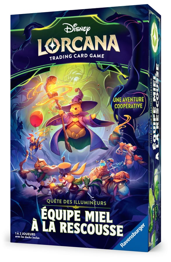 Disney Lorcana JCC - La Quête des Illumineurs : Équipe Miel à la Rescousse - FR