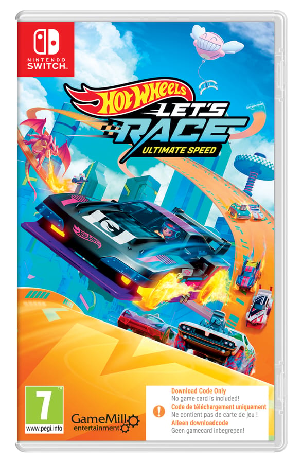 Hot Wheels Let's Race: Ultimate Speed (Code-in-a-box) - Nintendo Switch