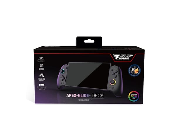 DragonShock - Apex-Glide+ Deck - Controller-Ständer für Switch 2, Switch und Switch OLED