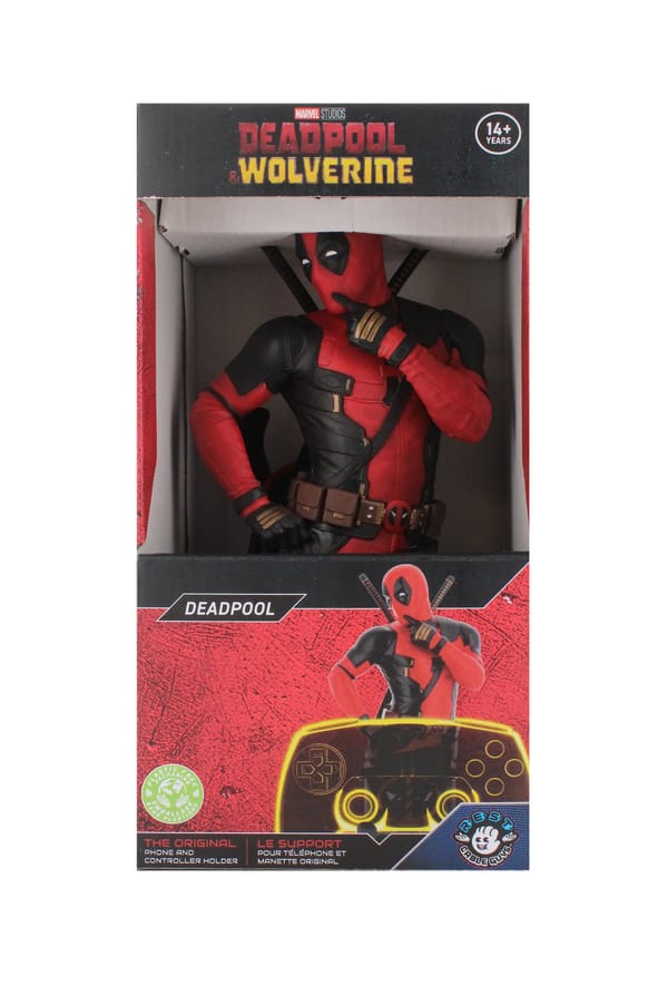 Cable Guys R.E.S.T - Marvel - Deadpool Support pour Téléphone et Manette