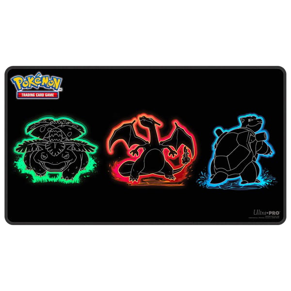 Ultra Pro - Pokémon JCC - Tapis de jeu premium métallisé Neon Kanto - UK