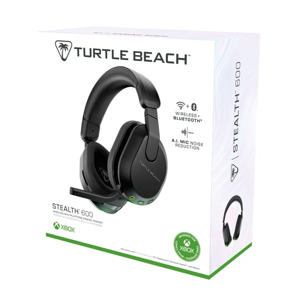 Turtle Beach - Stealth 600X Gen 3 Wireless Gaming Headset Black for Xbox Series, Xbox One, PS5, PS4, Switch, PC & Mobile