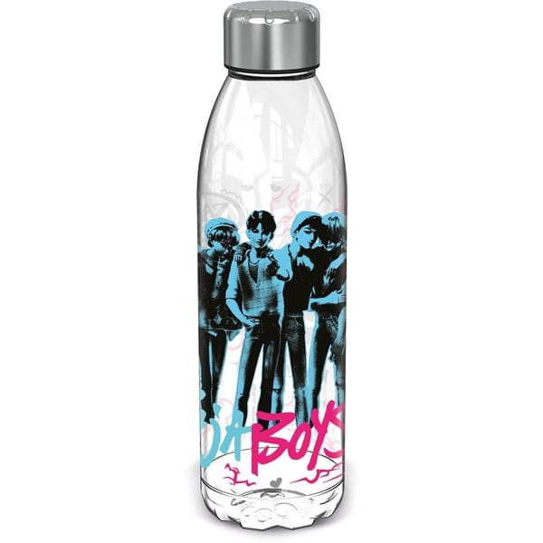 Stor - K-Pop Demon Hunters - "Saja Boys" Aqua Plastic Bottle 980 ML