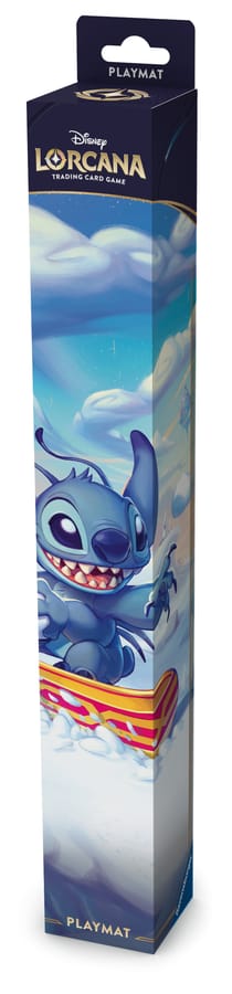 Disney Lorcana TCG: Stitch and Angel in Winterspell Playmat