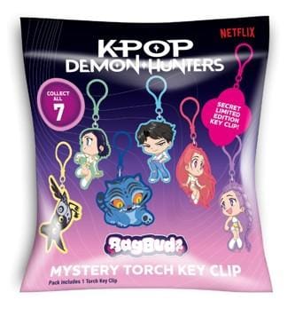 K-Pop Demon Hunters - Display Mystery Bag Torch Clip Keychain (40 units)