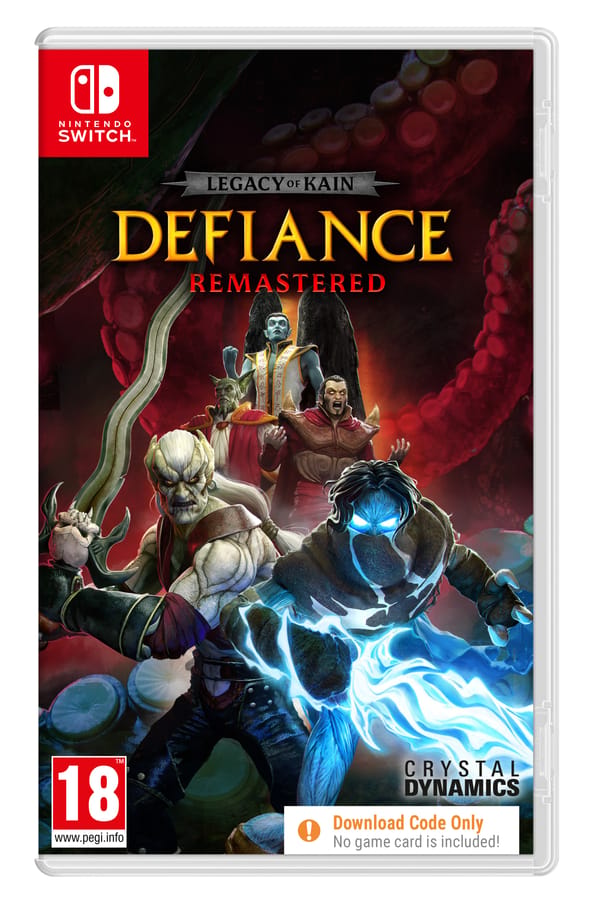 Legacy of Kain: Defiance Remastered (Code-in-a-box) - Nintendo Switch