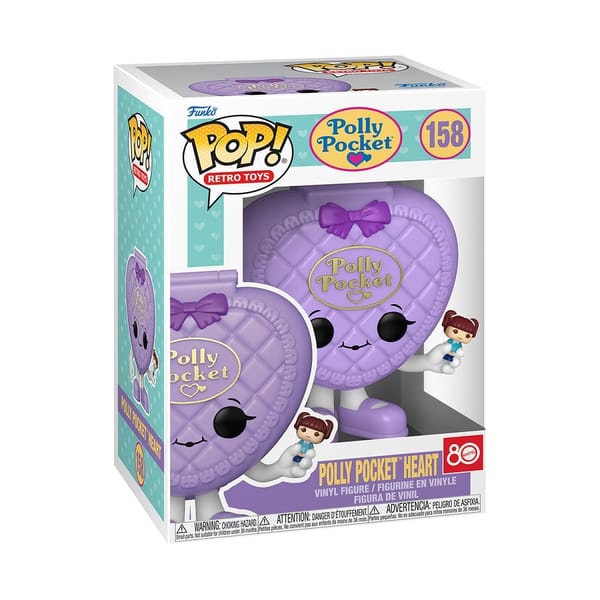 Funko Pop! Mattel: Polly Pocket - Heart Shell (Purple)
