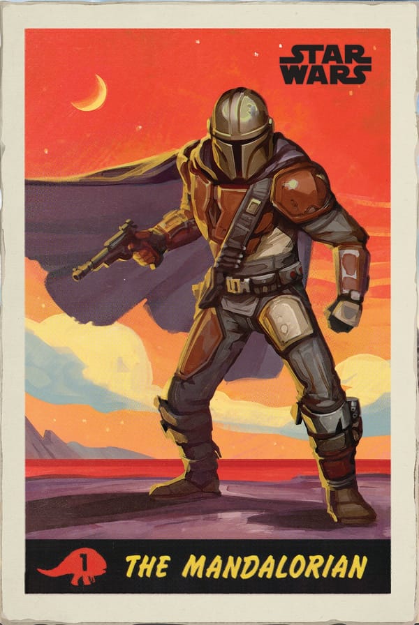 Star Wars: The Mandalorian - Maxi Poster Der Mandalorianer