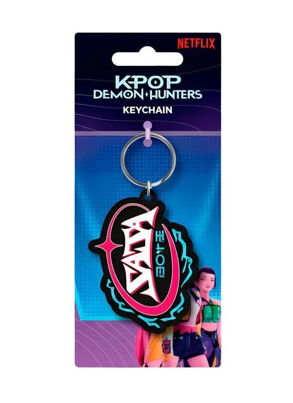 KPop Demon Hunters - Saja Boys Logo PVC Keychain