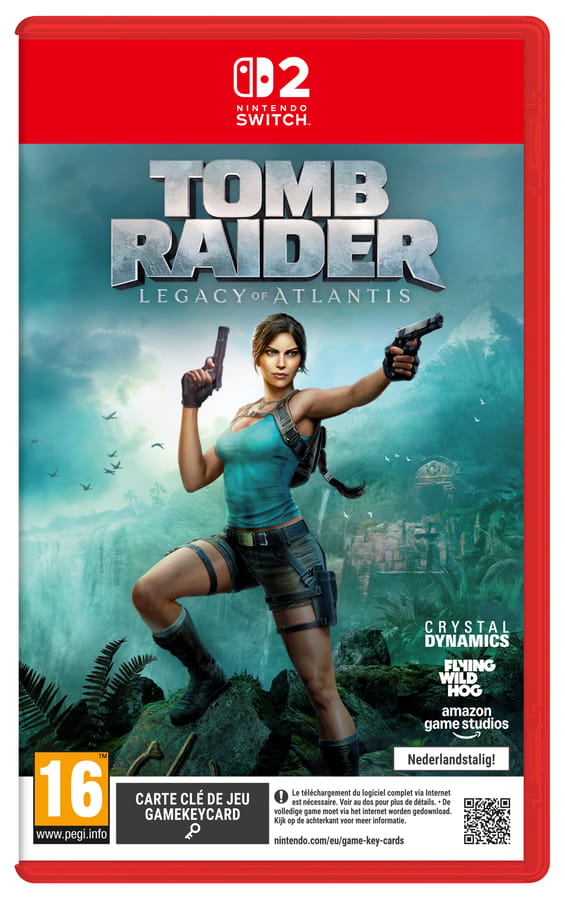 Tomb Raider: Legacy of Atlantis - Day One Edition - Game-key Card - Nintendo Switch 2