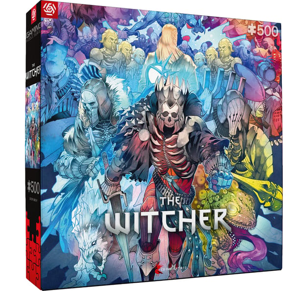 Good Loot Puzzle - The Witcher - "Monster Faction" Puzzle 500pcs