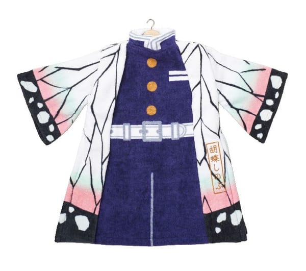 Demon Slayer: Kimetsu no Yaiba - Serviette en forme de tenue de Shinobu Kocho 43x54cm