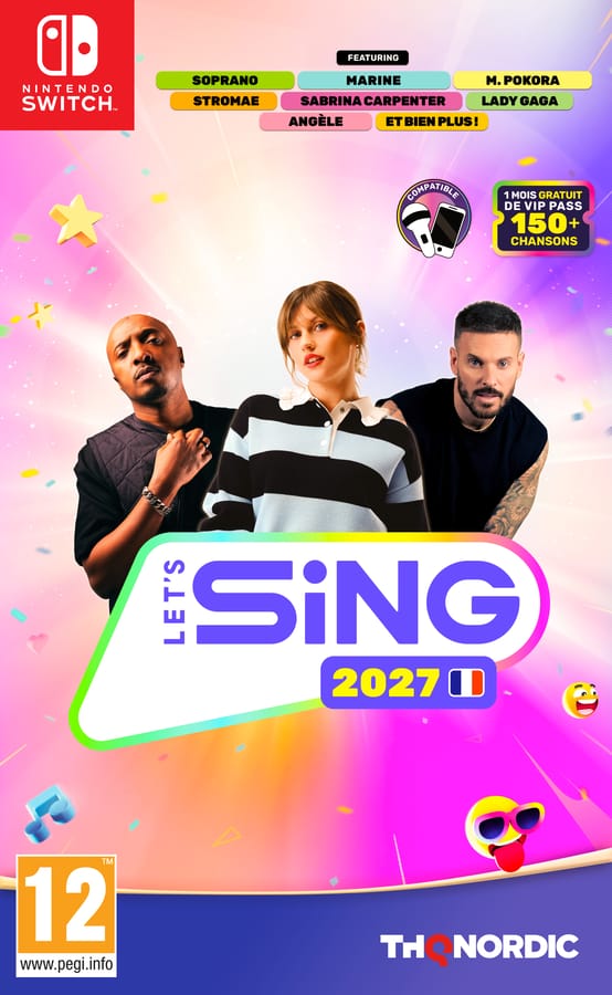 Let's Sing 2027 - Hits français et internationaux - Nintendo Switch