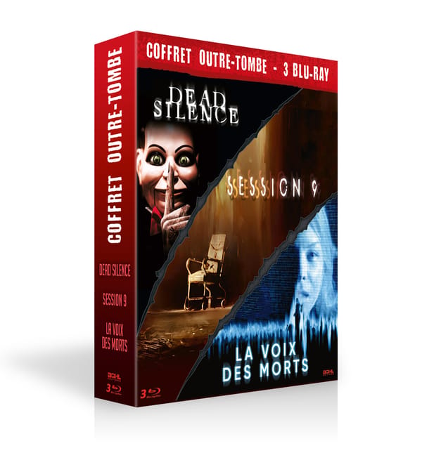 Coffret Outre-Tombe - Dead Silence / La Voix des morts / Session 9 - 3 Blu-Ray
