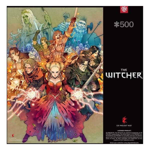 Good Loot Puzzle - The Witcher - "Scoia'tael" Puzzle 500pcs