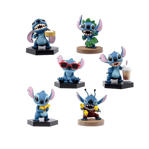 YuMe Hero Box Fun Series 2 - Lilo & Stitch - Stitch Figures 8cm Display (12 units)