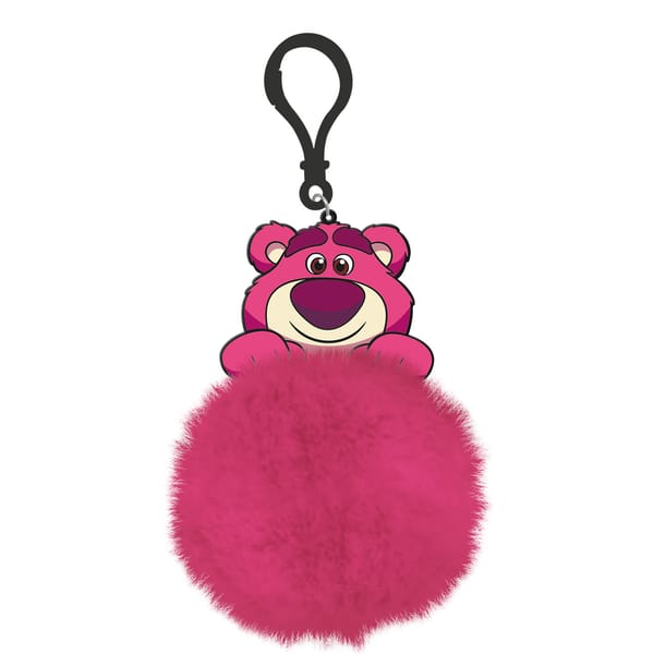 Toy Story - Lotso Strawberry Paradise Pom Pom Keychain
