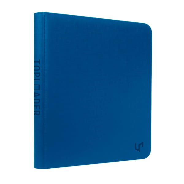 Ultra Pro - 9-Pocket Zippered TOPLOADER Premium Pro-Binder Blue
