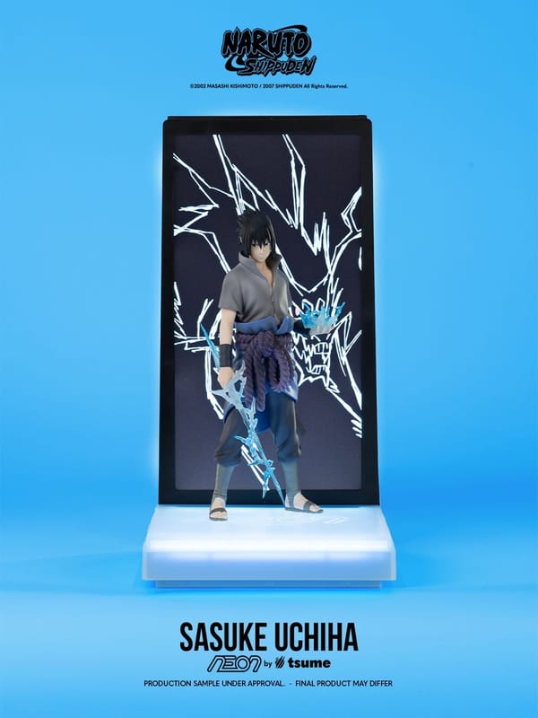 Tsume Art - NEON by Tsume - Naruto Shippuden - Sasuke Uchiha Statue 25cm