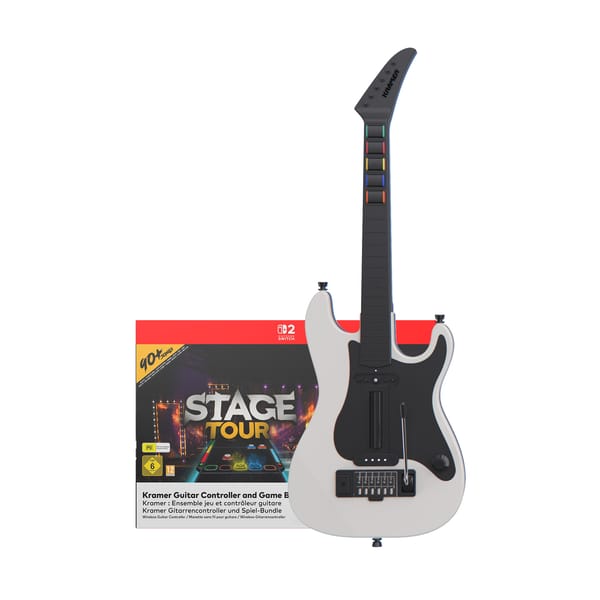 Stage Tour - Kramer Guitar Controller and Game Bundle - Nintendo Switch 2
