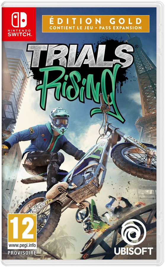 Trials Rising Gold Edition (Code-in-a-box) - Nintendo Switch