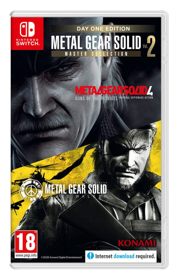 METAL GEAR SOLID: MASTER COLLECTION Vol.2 - Day One Edition - Nintendo Switch