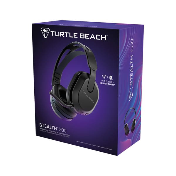 Turtle Beach - Stealth 500 Wireless Gaming Headset Schwarz für PS4, PS5, Switch, PC & Mobile