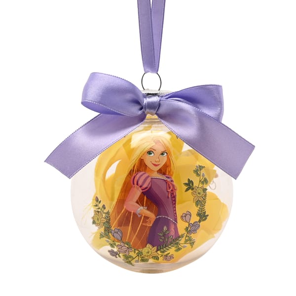 Disney - Principesse - Pallina con fiori finti - Raperonzolo
