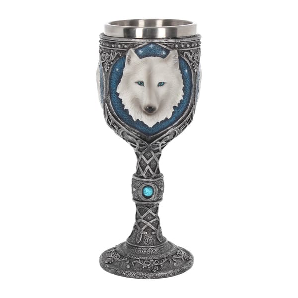 Ghost Wolf Goblet 19.5cm