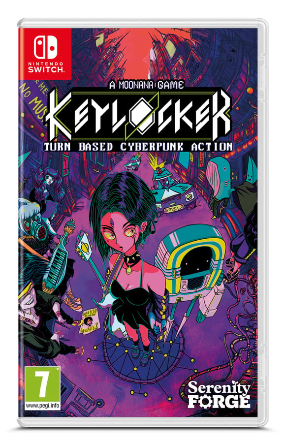 Keylocker: Turn Based Cyberpunk Action - Nintendo Switch
