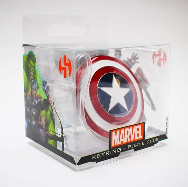 Marvel - Captain America Metal Shield Keychain