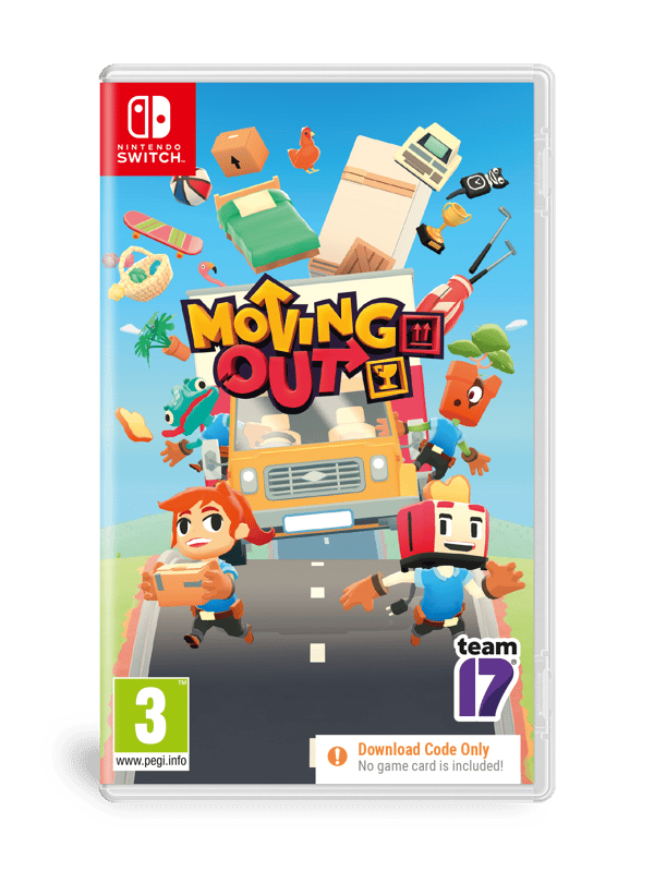 Moving Out (Code-in-a-box) - Nintendo Switch