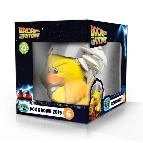Numskull - Best of TUBBZ Pato de Baño en Caja - Back to the Future - Doc Brown 2015 - 9cm