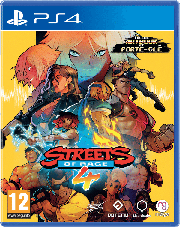 Streets of Rage 4 (incl. Booklet & Key Ring) - PS4