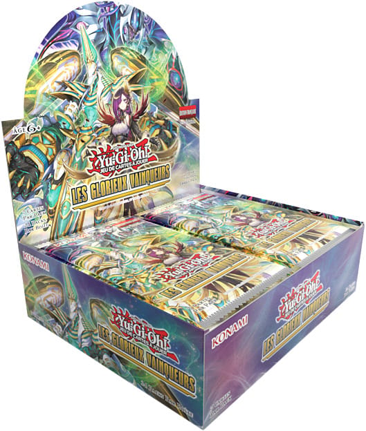 Yu-Gi-Oh! JCC - Display de Pack de Booster Les Glorieux Vainqueurs (24 Boosters) - FR