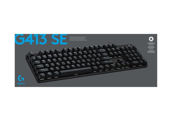Logitech G413 Mechanische Gaming-Tastatur - Azerty BE