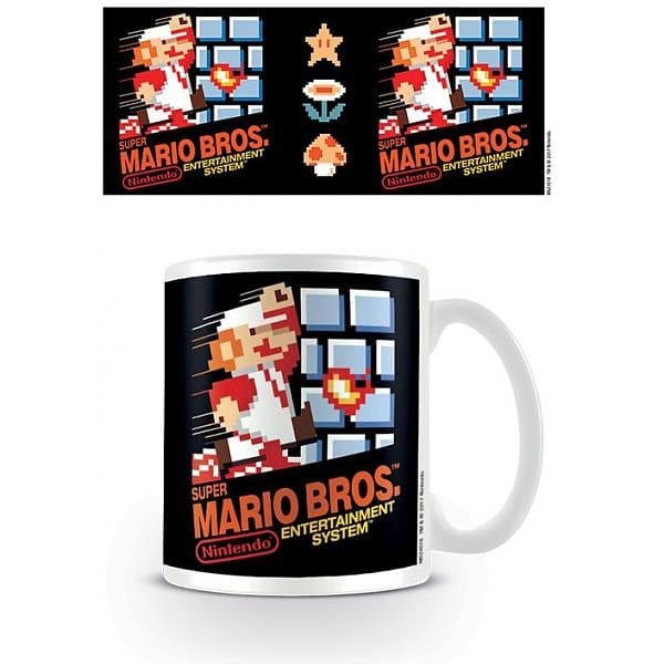 Nintendo Super Mario - Super Mario NES Cover Mug